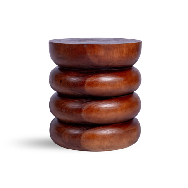 Modern Rondira Stool with Glossy Candy-Like Finish Handcrafted Unique Design for Any Space - Gambar 2