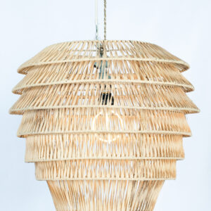Lyra Rattan Pendant Light in Natural