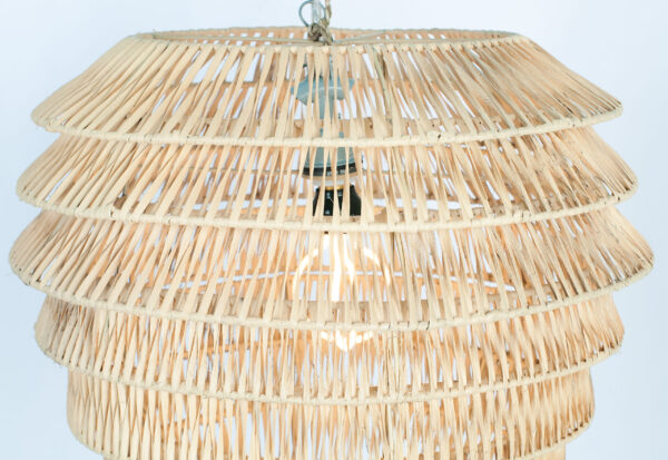 Lyra Rattan Pendant Light in Natural - Gambar 2