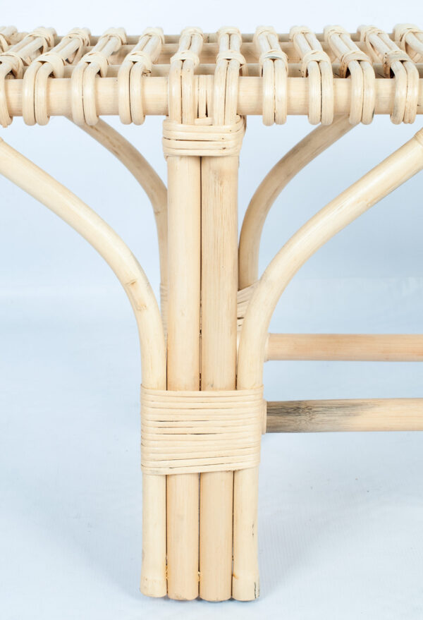 High Quality Rattan Ello Bench Enjoy Ultimate Tropical Comfort and Bohemian Touch in Outdoor Spaces - Gambar 4