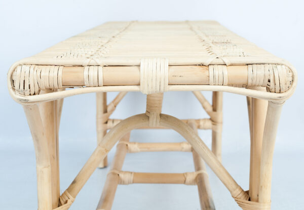 High Quality Rattan Ello Bench Enjoy Ultimate Tropical Comfort and Bohemian Touch in Outdoor Spaces - Gambar 2