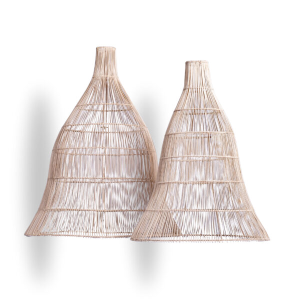 Twinora Modern Elegant Handmade Lamp Set with Intricate Cover & Lampshade for Indoor Display in Every Corner - Gambar 2