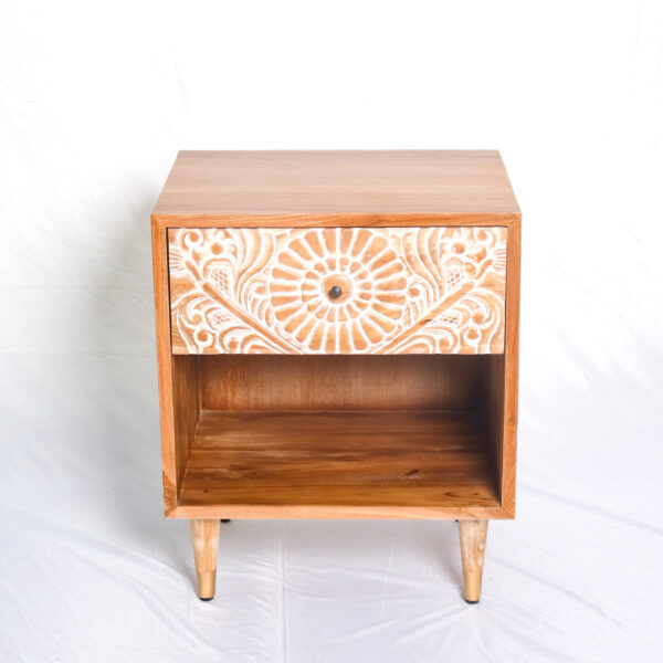 Marvella Cabinet Modern Design Wall Cabinet with Spacious Wooden Drawers for Stylish Bedroom Living Room or Entry Functionality - Gambar 4