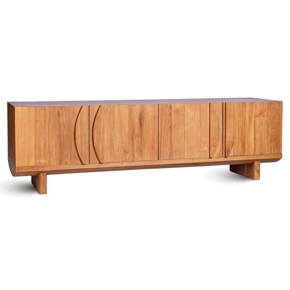 Modern Half Cabinet with Spacious Solid Wood Storage Solution for Living Room Handmade Versatile Organization Style Furniture